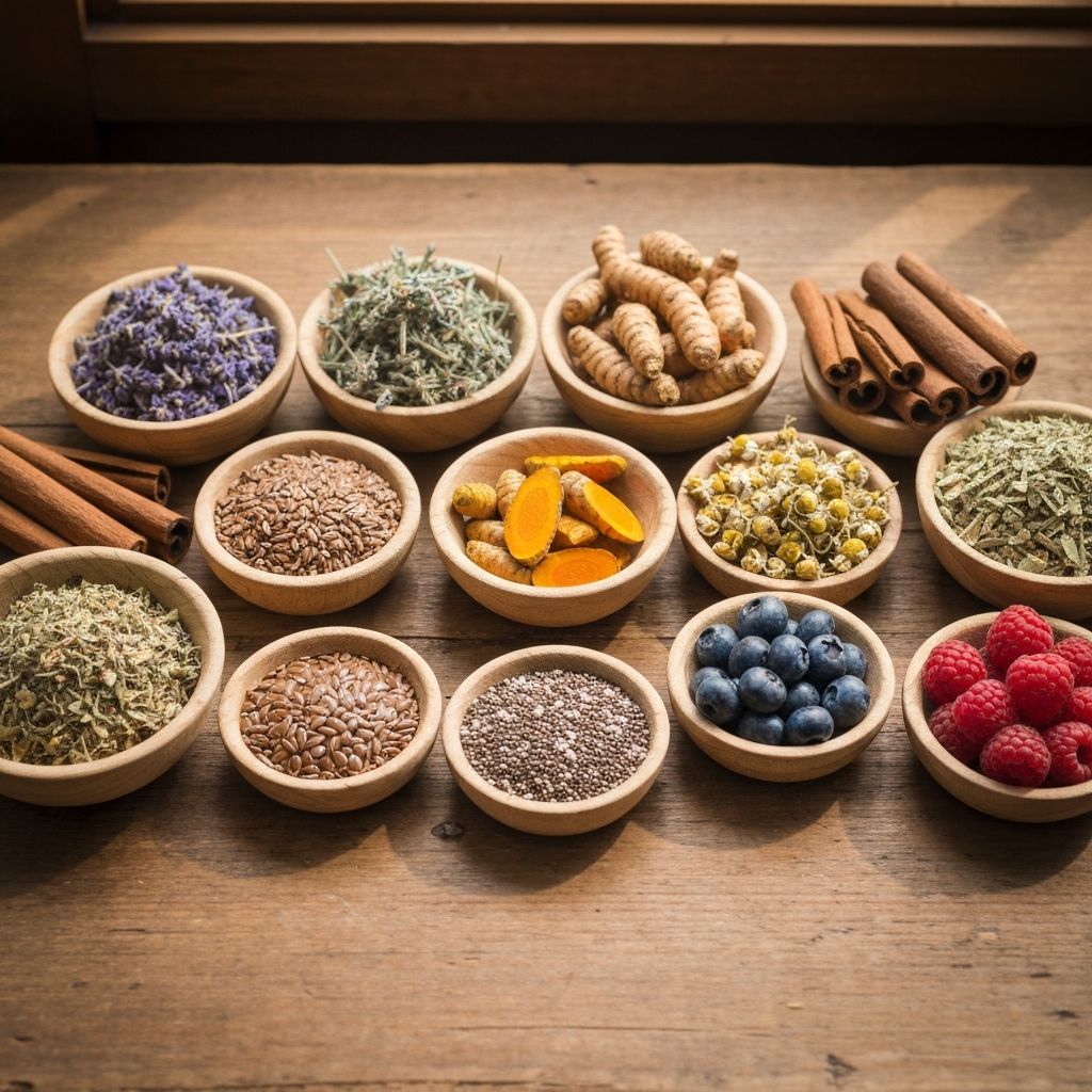 Natural ingredients for daily nutrition